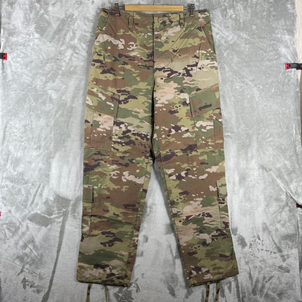 Military Army Combat Uniform Pants Men Medium Navy Seal OCP Camo Flame Resistant